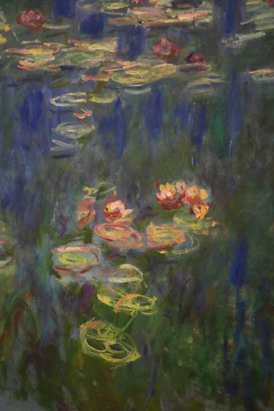 Åkander (olie på lærred) af Claude Monet