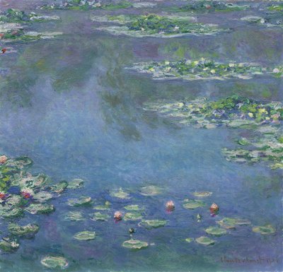 Åkander, 1906 af Claude Monet