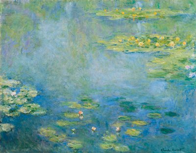 Åkander, ca. 1906 af Claude Monet