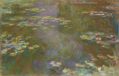 Åkandedam, 191719. af Claude Monet