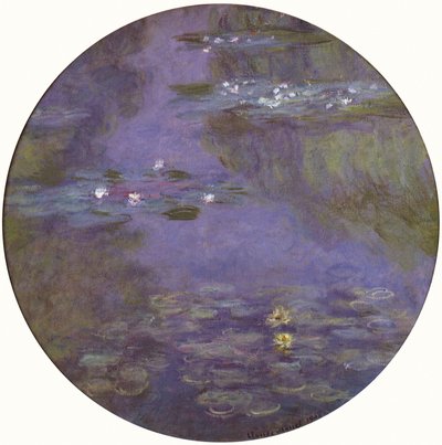 Vandlilje-rondellen af Claude Monet