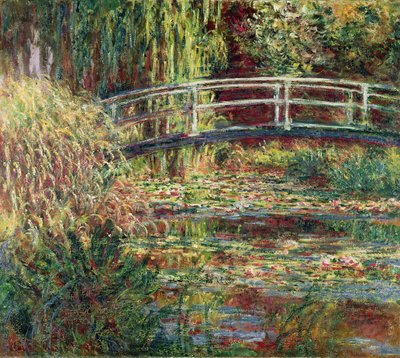 Waterlily Pond: Pink Harmony af Claude Monet