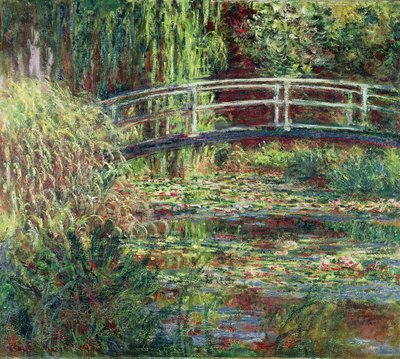 Waterlily Pond, Pink Harmony Water Lily Pond, Pink Harmony af Claude Monet