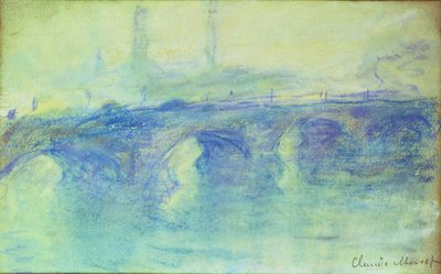 Waterloo Bridge, ca. 1899 af Claude Monet