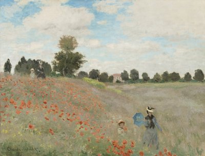 Valmue Mark af Claude Monet