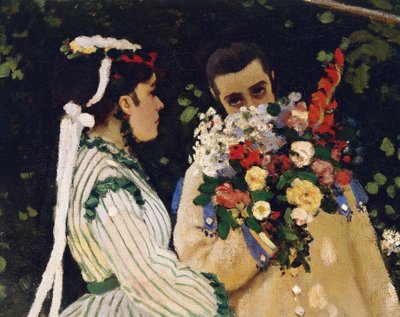 Kvinder i haven, af Claude Monet af Claude Monet