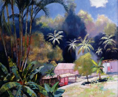 Tropisk skov, Martinique af Claude Salez