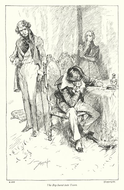 Illustration til Disraelis Coningsby (litho) af Claude Shepperson