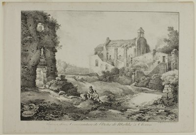 Ruinerne af Commanding Post of the Order of Malta, Clisson af Claude Thienon