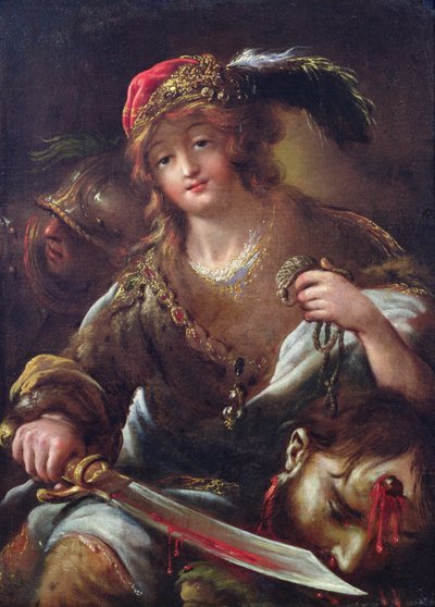 David med Goliats hoved, ca. 1640 af Claude Vignon