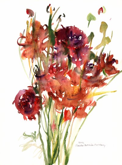 Smørblomster, 2001 af Claudia Hutchins Puechavy