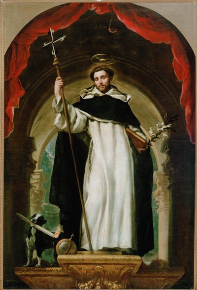 Saint Dominic de Guzman (maleri på lærred) af Claudio Coello