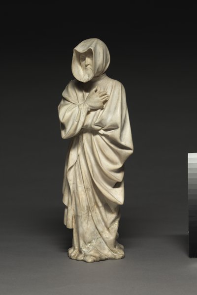 To grådende fra Filip den Distiges grav, hertug af Bourgogne, 1404-10 af Claus de Werve