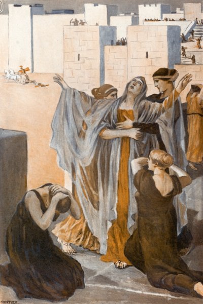 Illustration til Iliaden af Homer af Clement Goutier