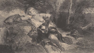 Clorinde, 1847. af Célestin Nanteuil