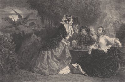 Djævelens døtre Skabningen, ca. 1848-62. af Célestin Nanteuil