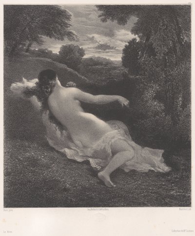 Drømmen, ca. 1849-62., ca. 1849-62. af Célestin Nanteuil