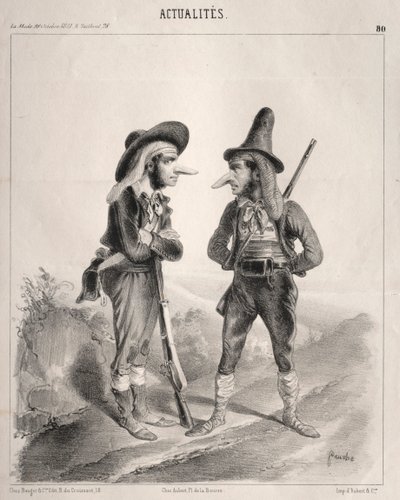 Nyheder: Stå op! ...Hej! det her bliver dejligt!..., 1841. af Clémente Pruche