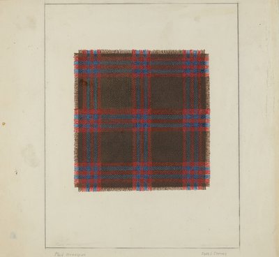 Plaid hjemmespundet af Clyde L. Cheney