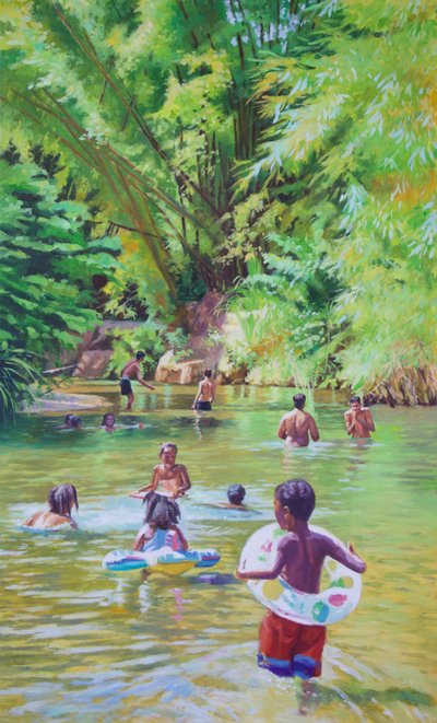 River Lime Sublime, 2020 af Colin Bootman