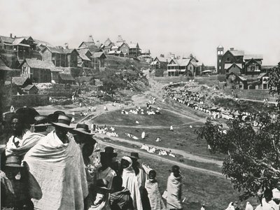 Kabary-sletten, Andohalo, Antananarivo, Madagaskar, 1895. af Colonel Stewart