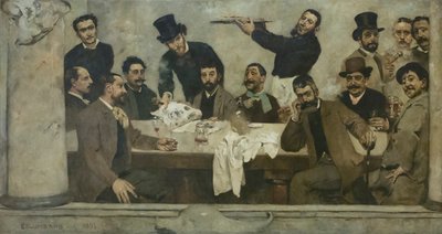 Løve-gruppen af Columbano Bordalo Pinheiro