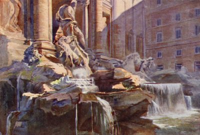 Trevi-fontænen, Rom af Commendator Formilli