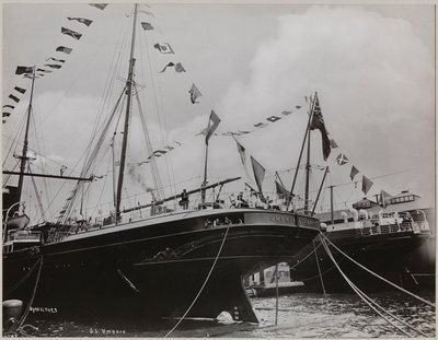 S.S. "Umbria", Cunard Line af Company Byron