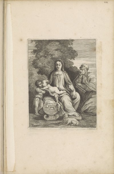 Maria med Kristusbarnet, den unge Johannes Døberen og Sankt Elizabeth af Conrad Lauwers