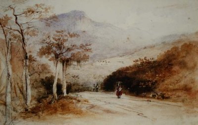 Landevejen af Conrad Martens