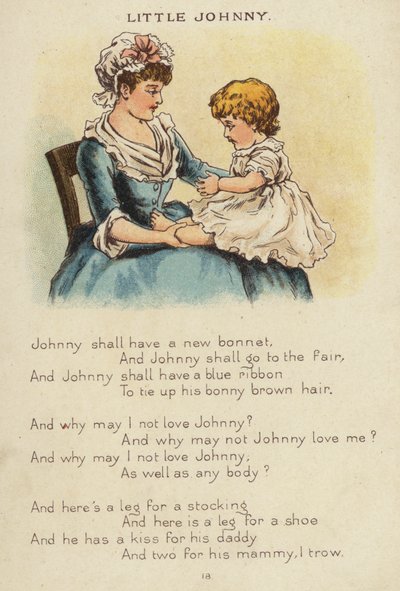 Børnerim: Lille Johnny (chromolitho) af Constance Haslewood