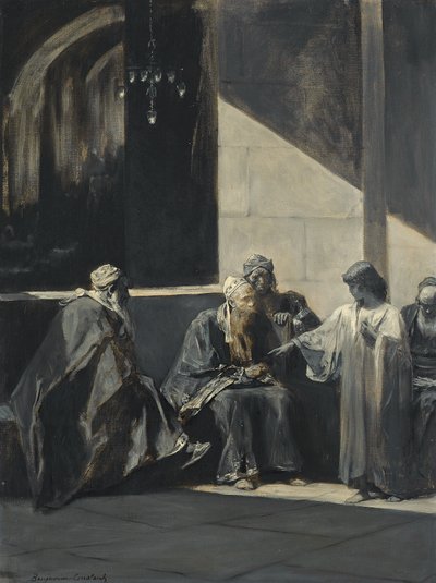 Kristus underviser i templet af Constant