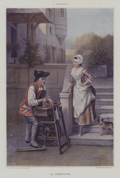 Le Remouleur (Knivsliberen) af Constant Joseph Brochart