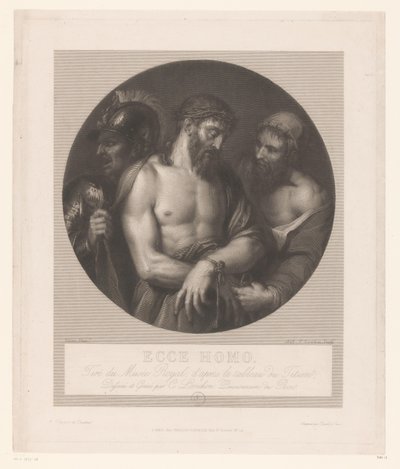 Ecce Homo Ecce Homo (titel på objekt) af Constant Louis Antoine Lorichon