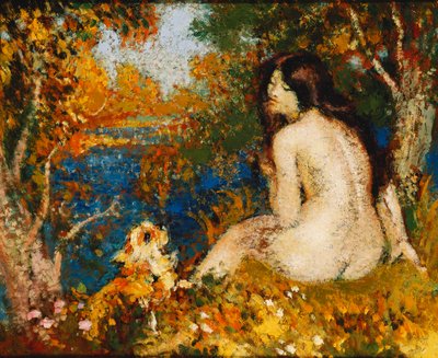 Buket af liljer; Bouquet de Lys - Lelies af Constant Montald
