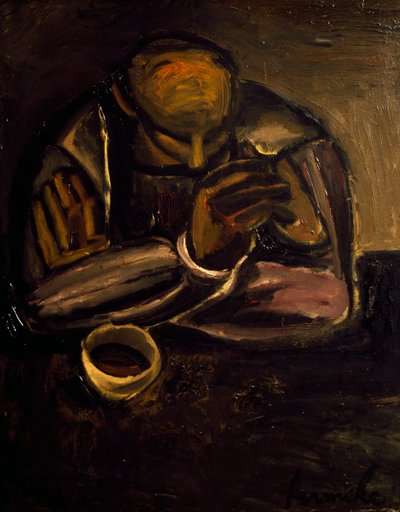 Mand med kop af Constant Permeke