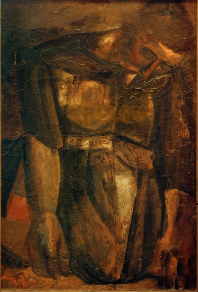 Kvinde, der luger af Constant Permeke