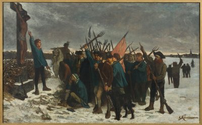 Episode fra krigen i Vendée. af Constantin Emile Meunier