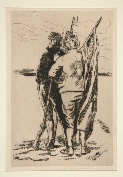 Bøndernes krig af Constantin Emile Meunier