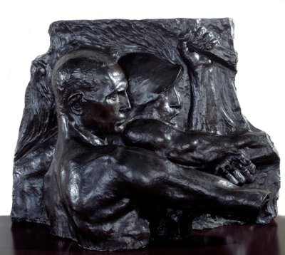 Socialrealisme: "Industri"" Bronzeskulptur af Constantin Emile Meunier (1831-1905) 1896 Paris, Musee d