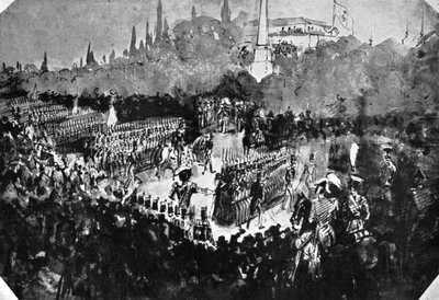 En anmeldelse i Madrid, 1930. af Constantin Guys