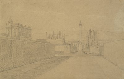 I Villa Albanis haver af Constantin Hansen