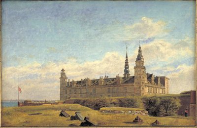 Kronborg Castle af Constantin Hansen