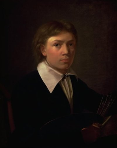 Selvportræt af Constantin Hansen