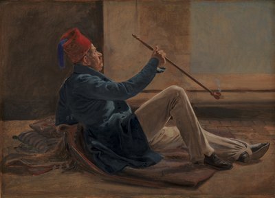 Arkitekten Gottlieb Bindesbøll af Constantin Hansen