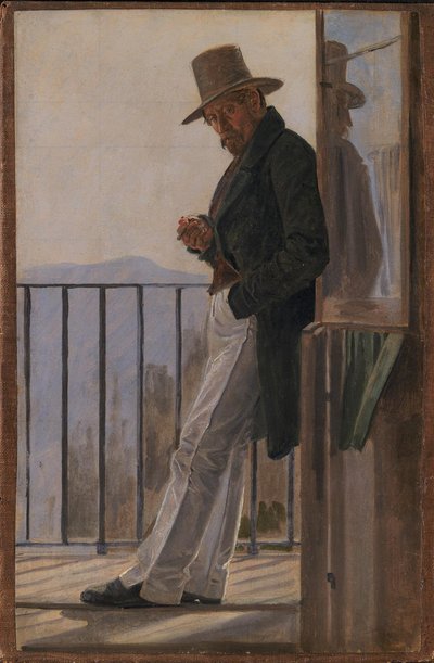 Maleren Ditlev Blunck af Constantin Hansen