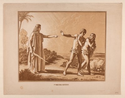 Udjagelsen af Paradis af Constantin Hansen