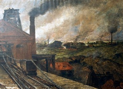 Italiensk: det sorte land - Borinage af Constantin Meunier