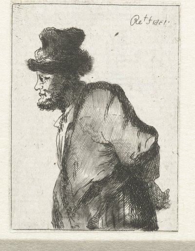 Bonde med hænderne bag ryggen af Constantino Cumano (possibly)