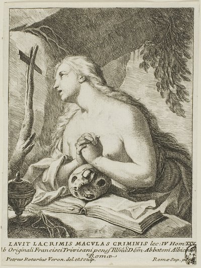 Den hellige Maria Magdalene af Conte Pietro Antonio Rotari